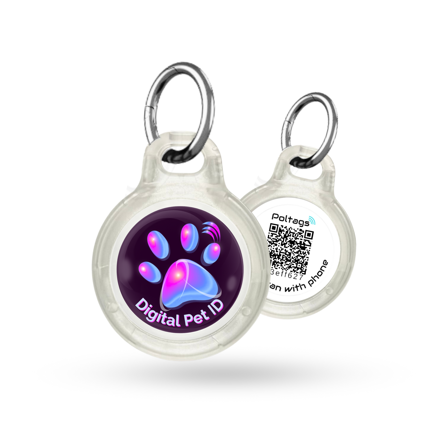 Abyss Paw Digital Pet ID Large