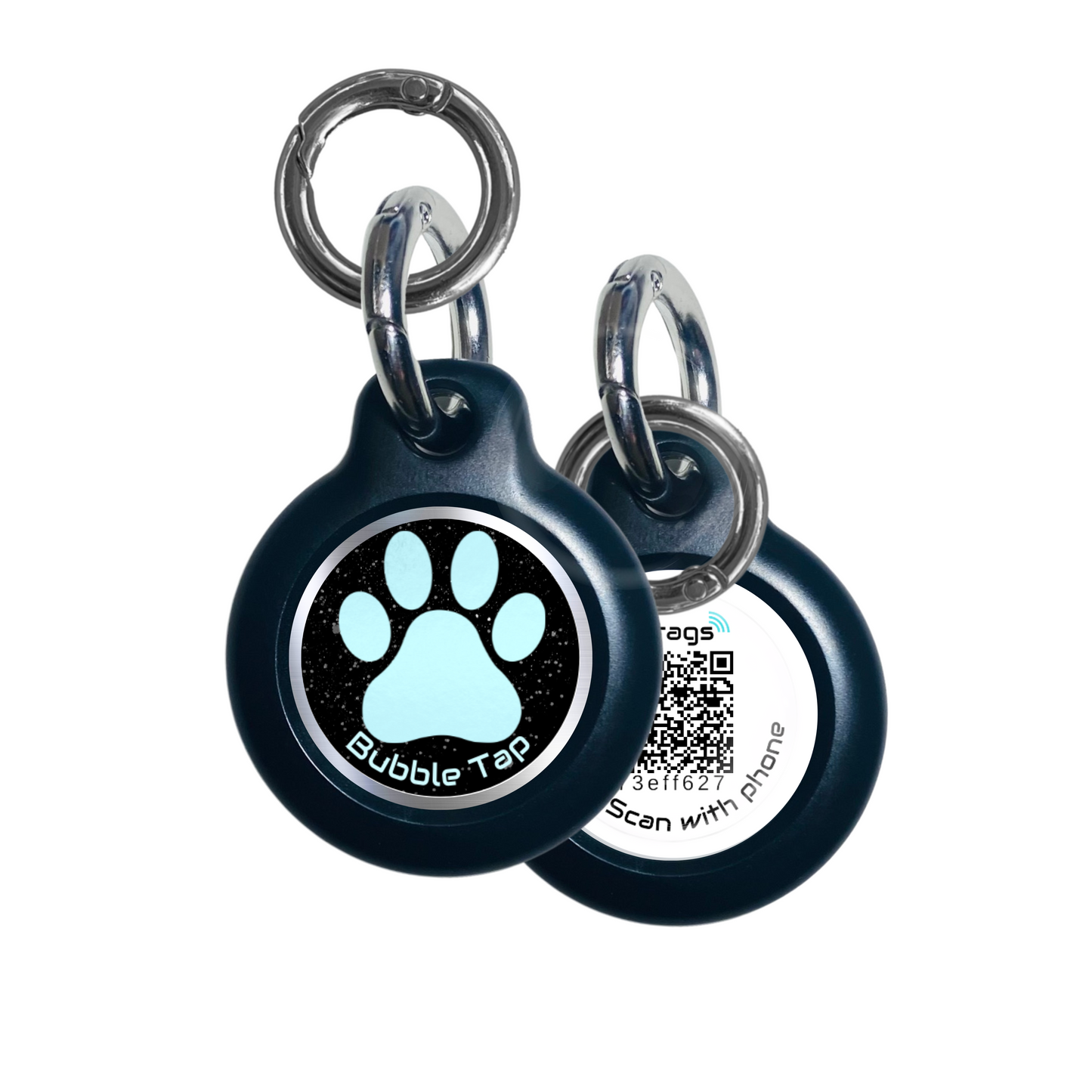 Baby Blue Reflective Pet ID