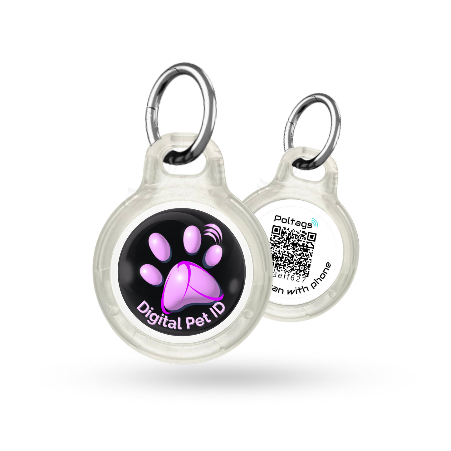 Mauve Paw Digital Pet ID