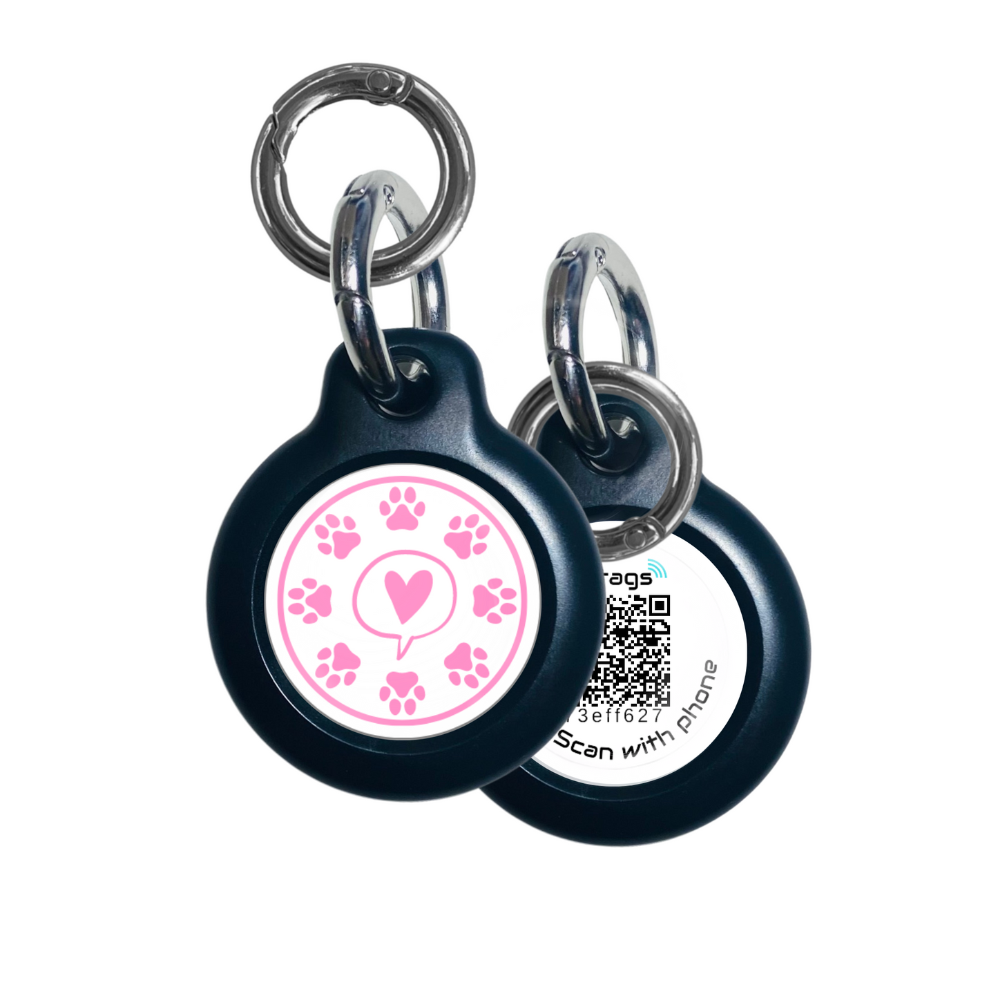 Pink Paws Pet ID