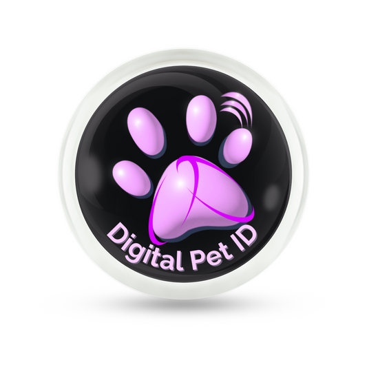 Mauve Paw Digital Pet ID