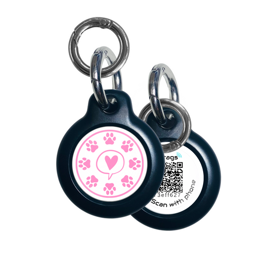 Pink Paws Pet ID